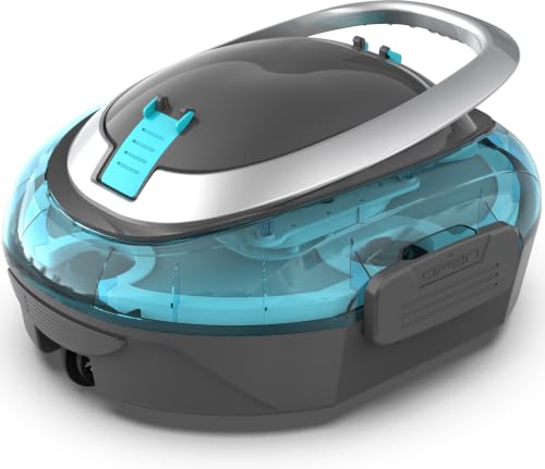 Detalle de BRINBO S2 Robot Piscine, Double Filtration, Sans Fil — Aspirateur piscine sans fil pour piscines hors sol