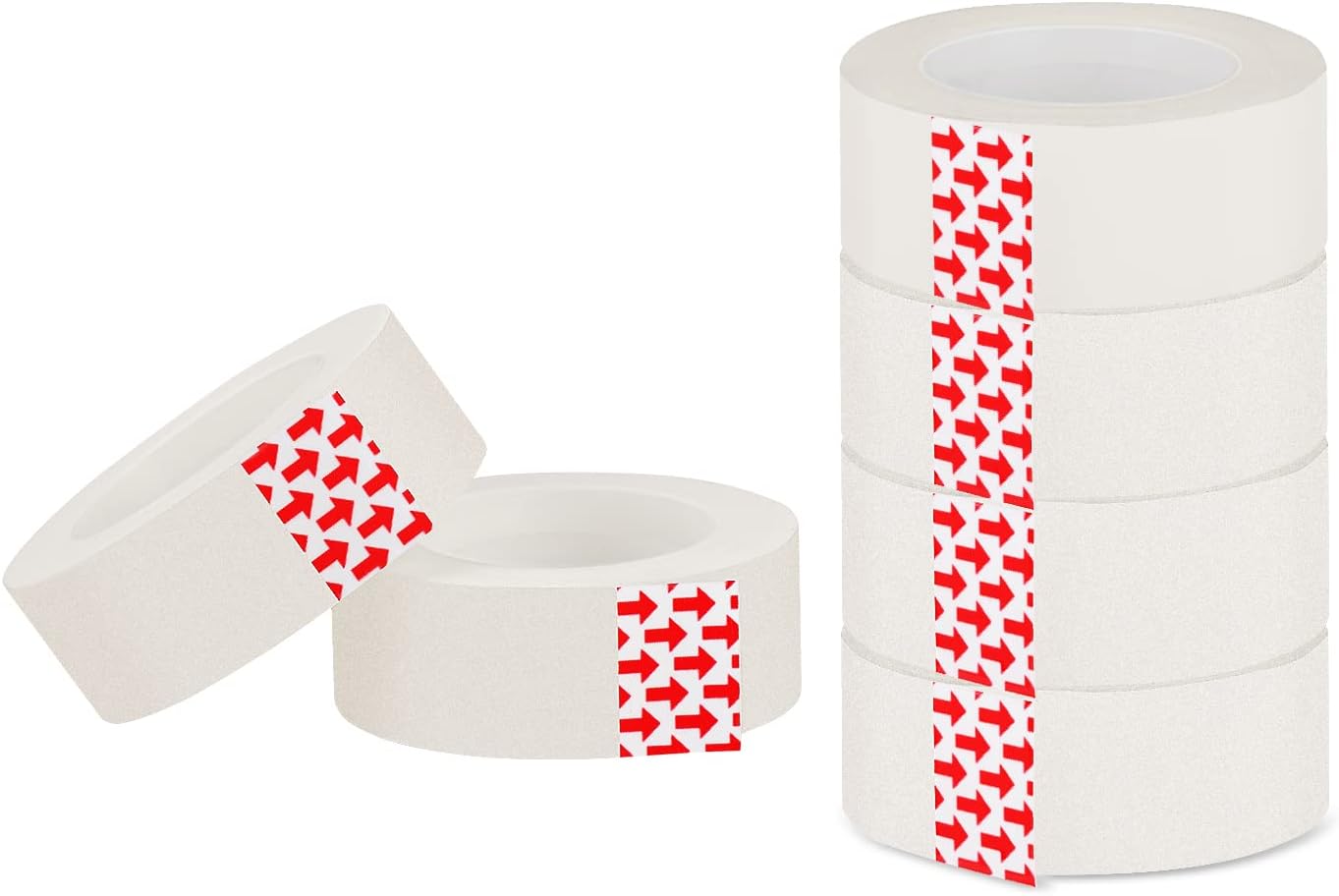 Detalle de Amazon Basics Rubans adhésifs mat — lot de 6, 1,9 cm x 2540 cm, translucide
