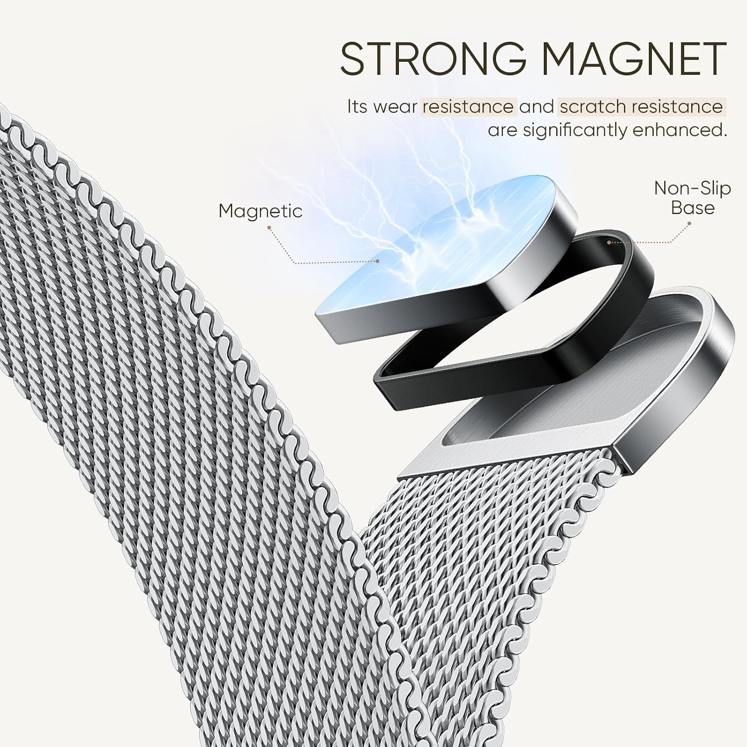 Thumbnail 3 de ORRLBB Magnetic Apple Watch strap 49mm