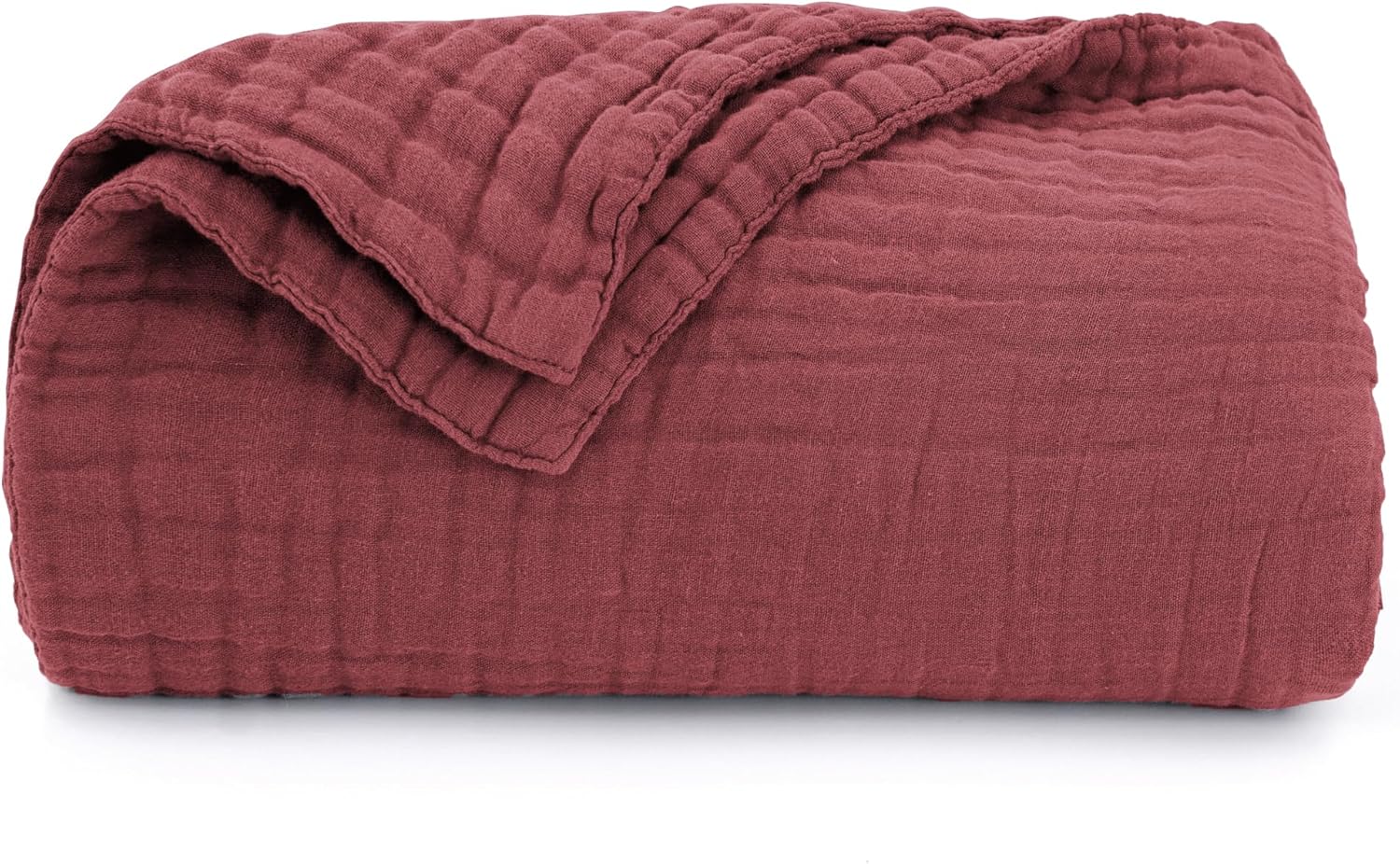 Thumbnail 6 de Love's Cabin Muslin Blanket 108"x90" king size