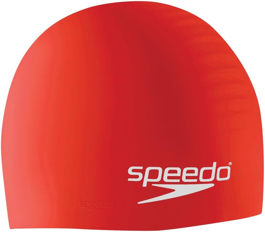 Detalle de Speedo 751104-Black-1SZ-TEJUParent Silicone Swim Cap, Latex-Free