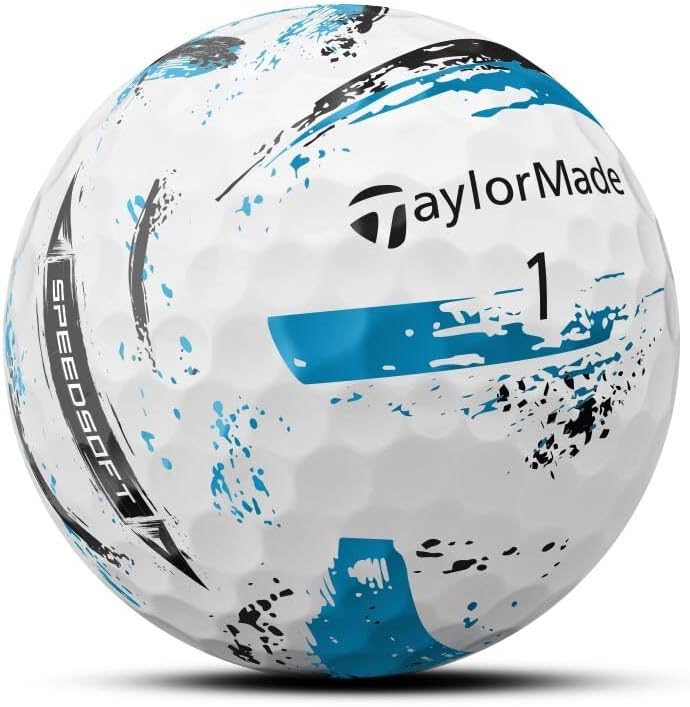 Thumbnail 2 de テーラーメイド TMJ24 SpeedSoft INK ゴルフボール 12個入り・ブルー 2024年モデル