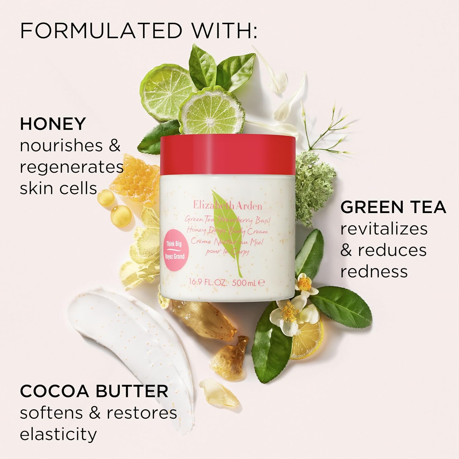 Thumbnail 6 de Elizabeth Arden Green Tea Strawberry Basil Honey Drops Body Cream – Silky Hydration for All Skin Types