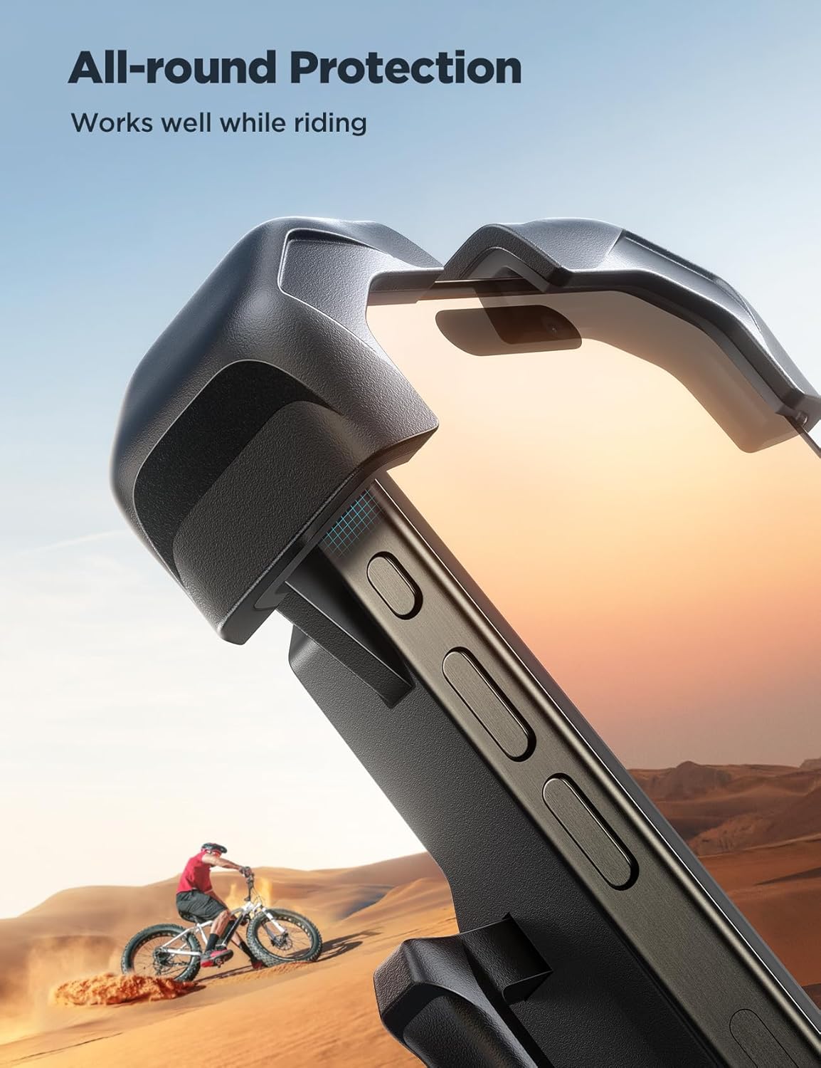 Thumbnail 2 de JOYROOM Motorcycle Phone Mount with 1s Auto Lock and 360° Adjustability