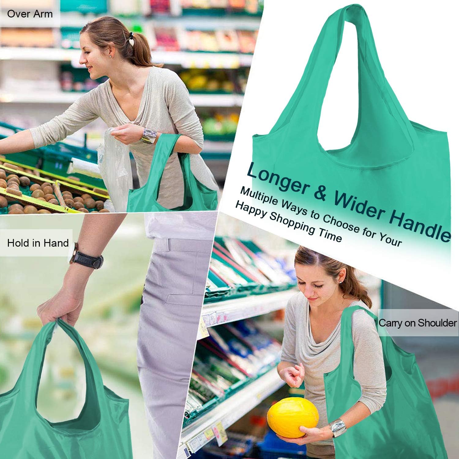 Thumbnail 1 de BeeGreen Reusable Grocery Bags 50L