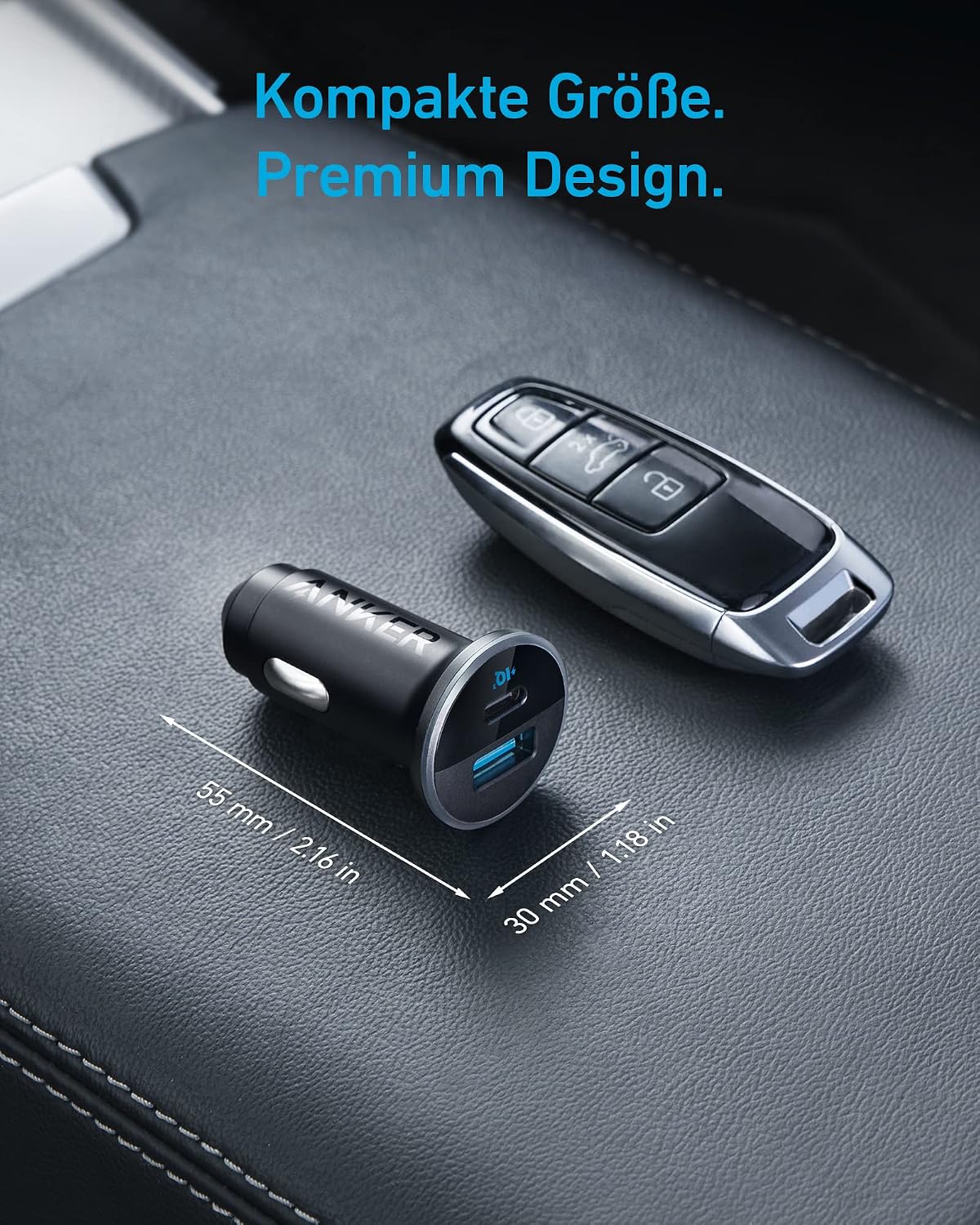 Thumbnail 5 de Anker 323 52,5W Autoladegerät USB‑C