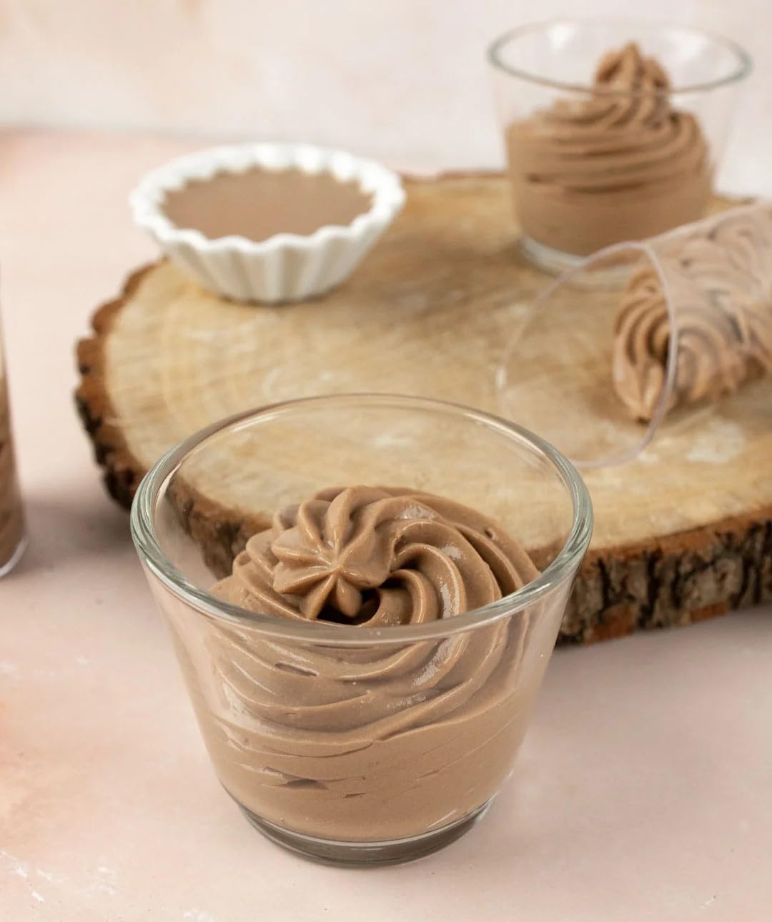 Detalle de RUF Pudding Nougat – Puddingpulver für Nuss-Nougat-Pudding, glutenfrei, Großgebinde (1x2500 g)