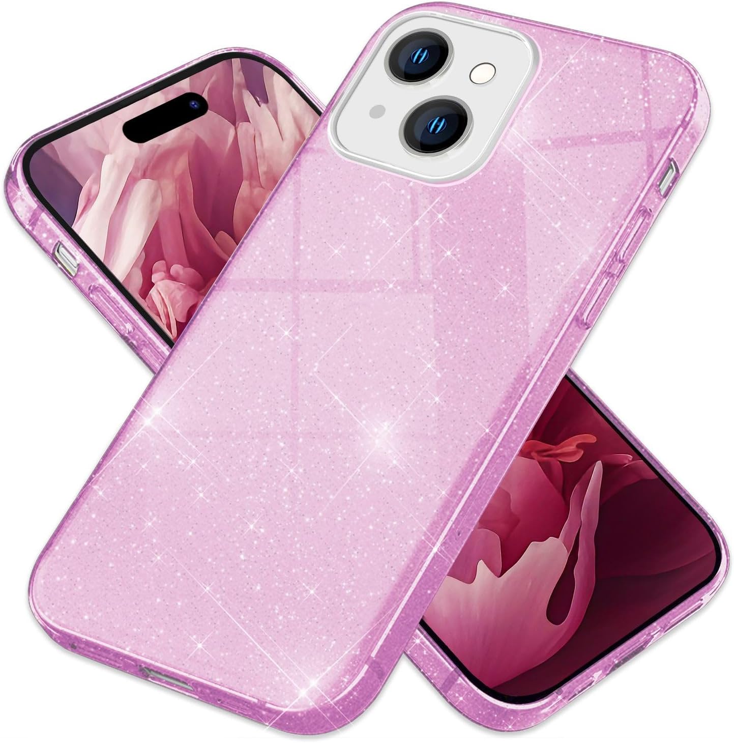 NALIA Glitzerhülle iPhone 15 Plus SHINEPOP