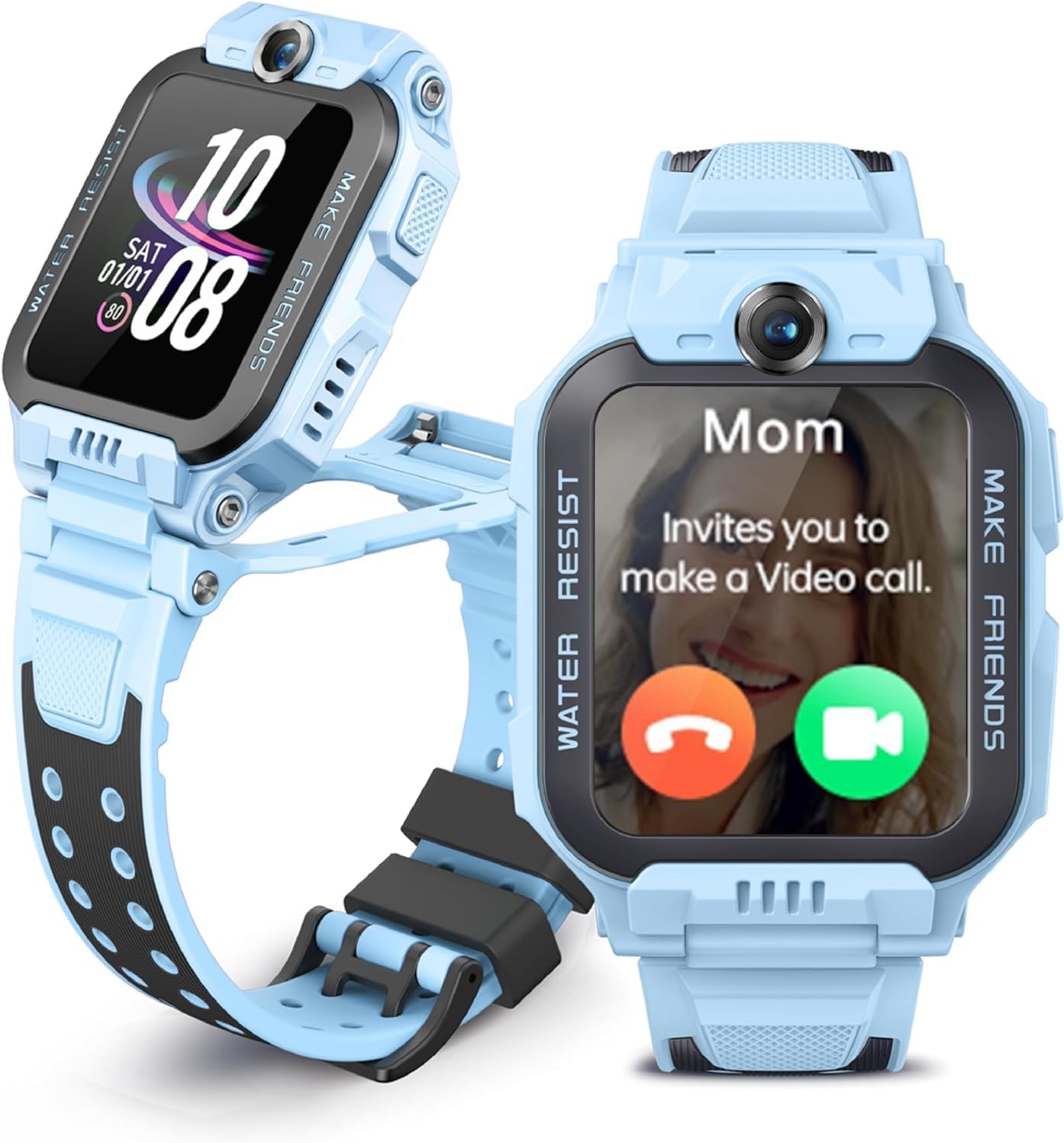 Imagen de imoo Z7 Watch Phone Smart Watch for Kids – Two-Way Video Calls, GPS Location, and IPX8 Swimming Edition en OfertitasTOP