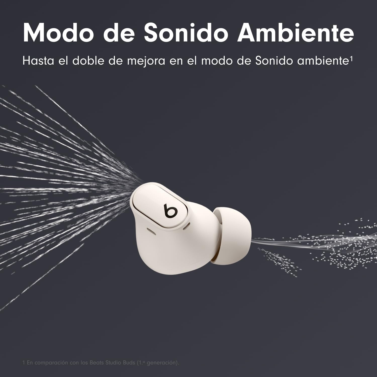 Detalle 1 de Beats Studio Buds+ 🎧 Auriculares inalámbricos con cancelación de ruido