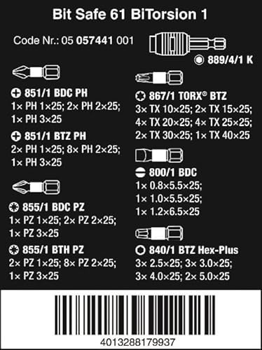 Detalle 2 de Bit-Safe BiTorsion 1 61 unidades 🔐