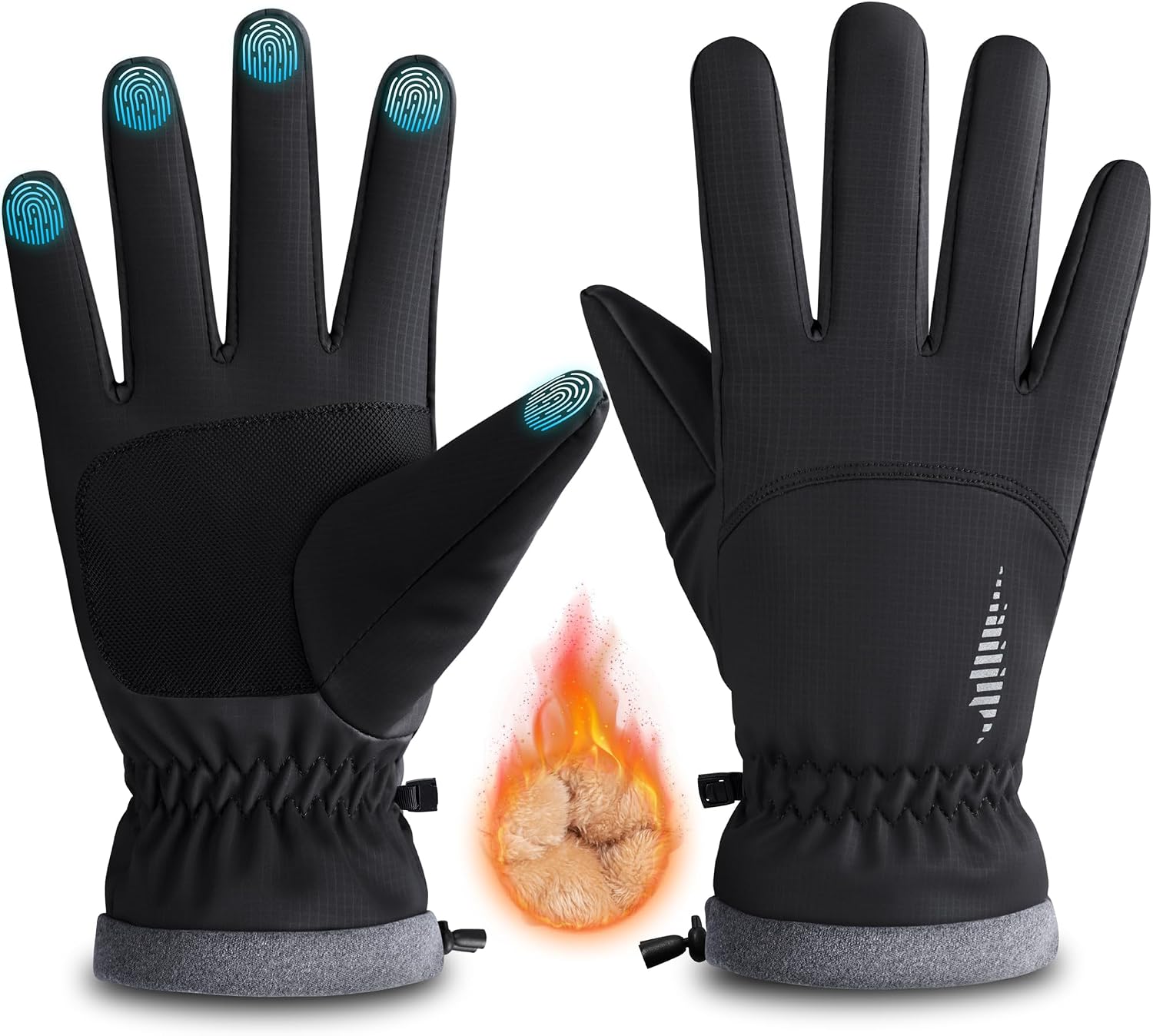 Detalle de Rivmount Thermo-Winterhandschuhe RG802 für Herren & Damen