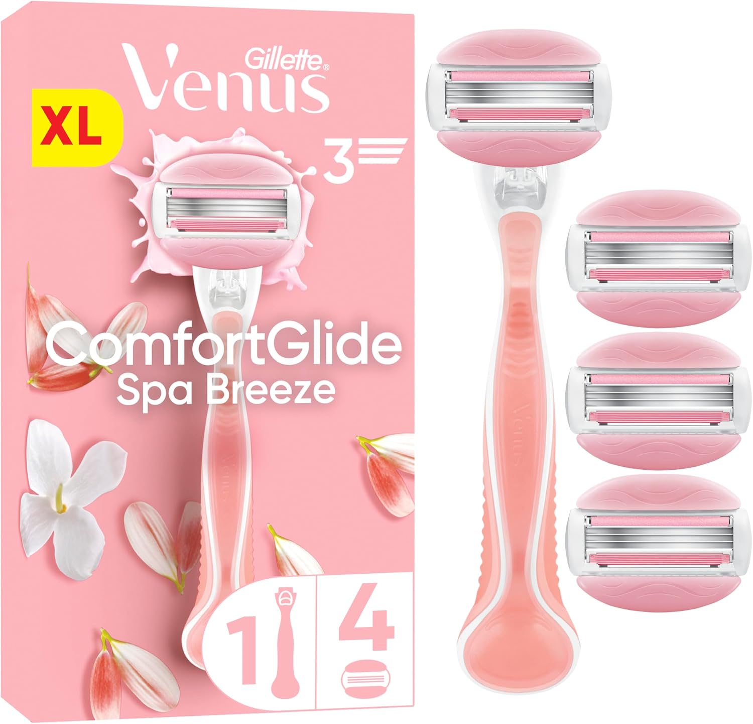 Detalle de Gillette Venus ComfortGlide Spa Breeze Damenrasierer