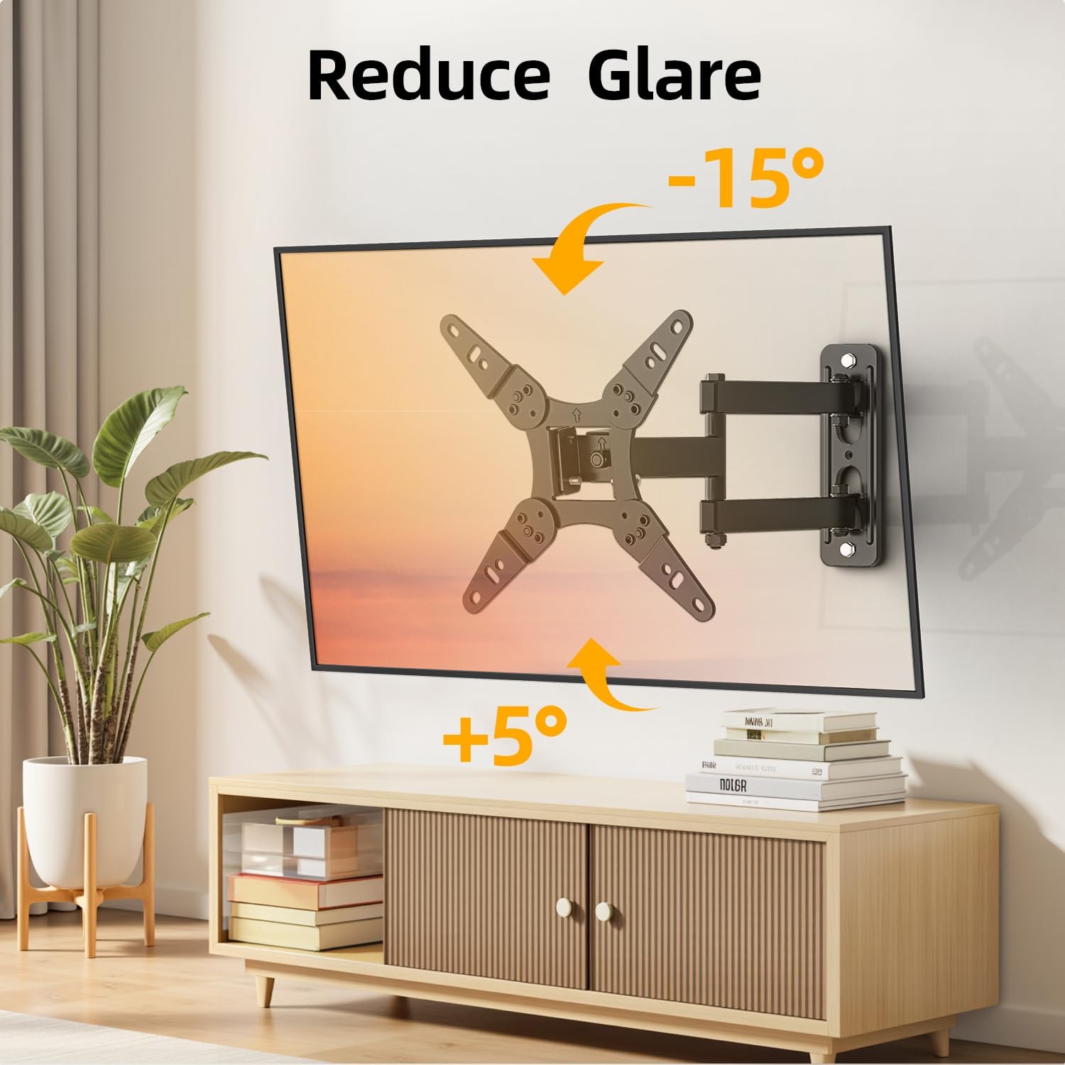 Detalle 2 de IWORKBOARD TV Wall Mount 77 lb, Articulating