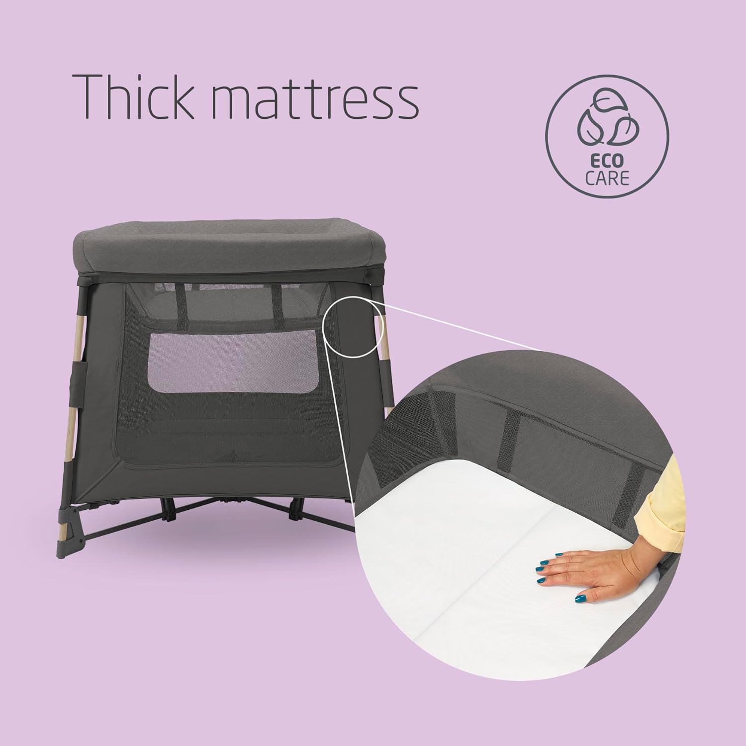 Detalle de Maxi-Cosi Swift 3-in-1 Lightweight Travel Cot & Playpen