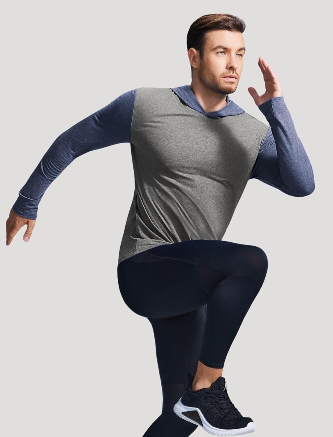 Thumbnail 6 de PINSPARK Lightweight Pullover Hoodie for Men (Long Sleeve, Quick-Dry)