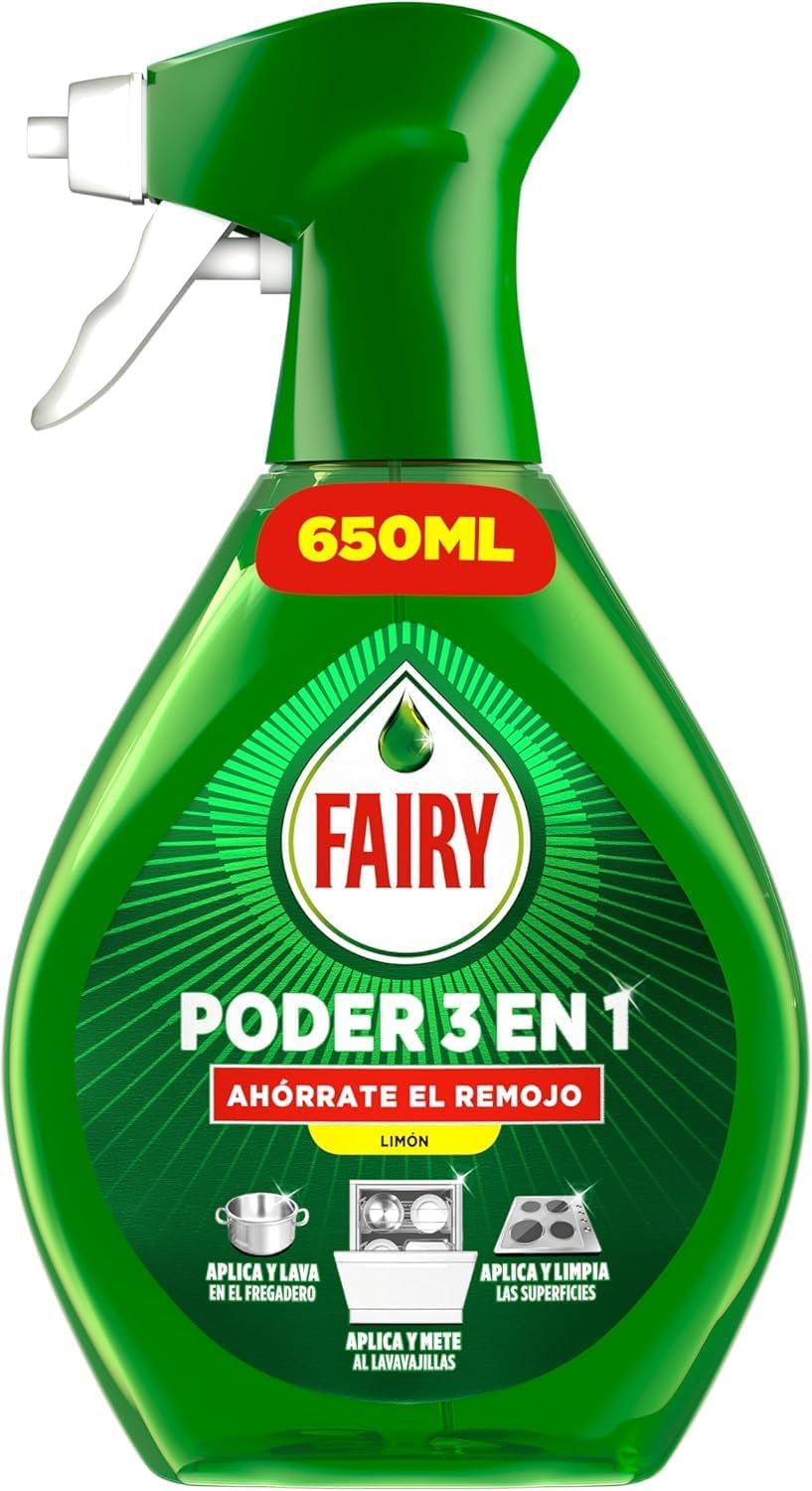 Detalle de Fairy Pack Poder Sin Remojo Limón 650 ml