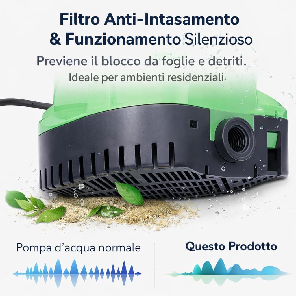 Detalle de Pompa per copertura piscina automatica 1200 GPH per yacht e vasche idromassaggio