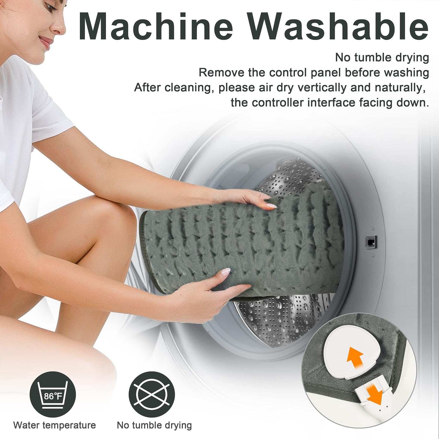 Thumbnail 2 de Electric Heating Pad 24" x 12
