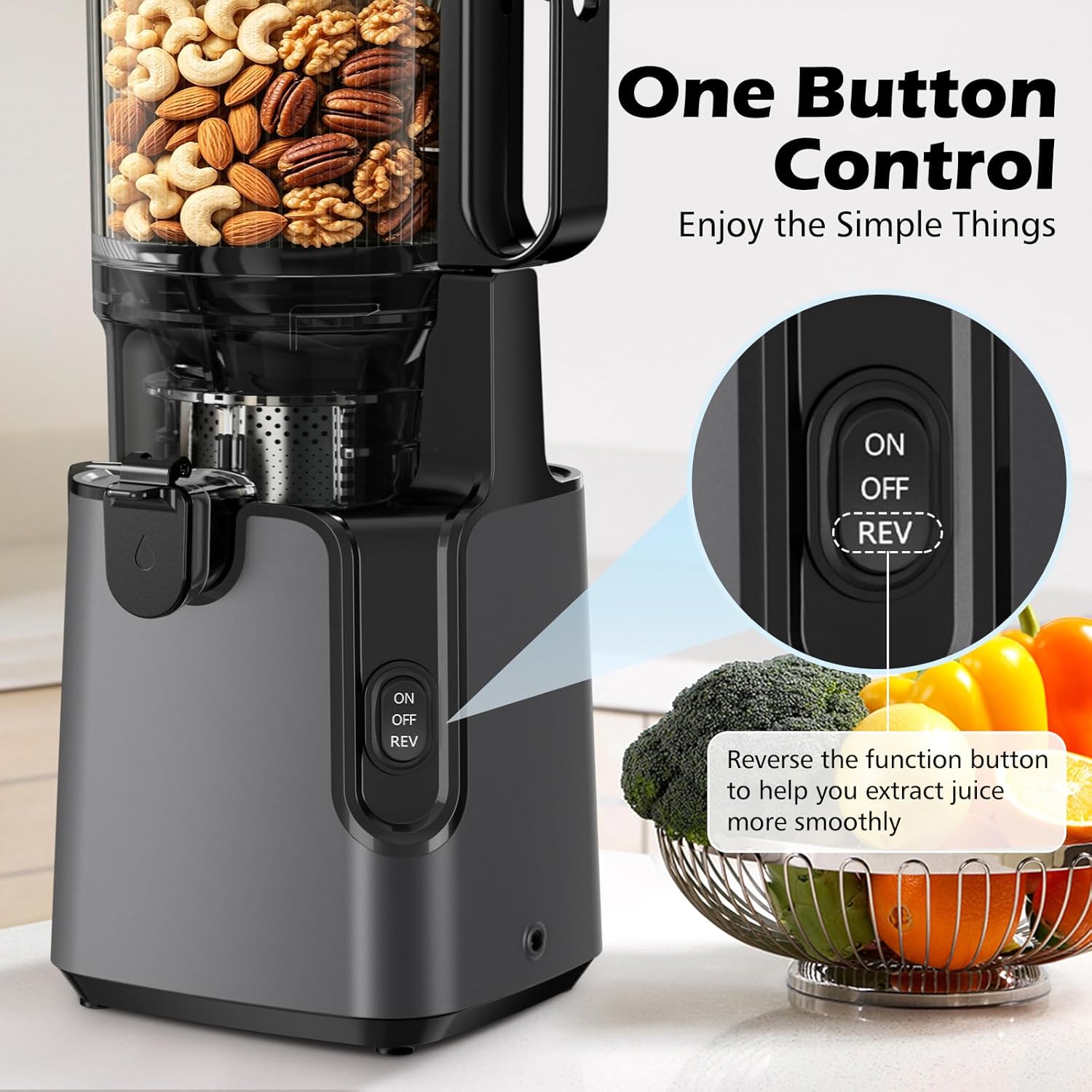 Thumbnail 6 de Slow Masticating Juicer 5.8" Feed Chute ๐