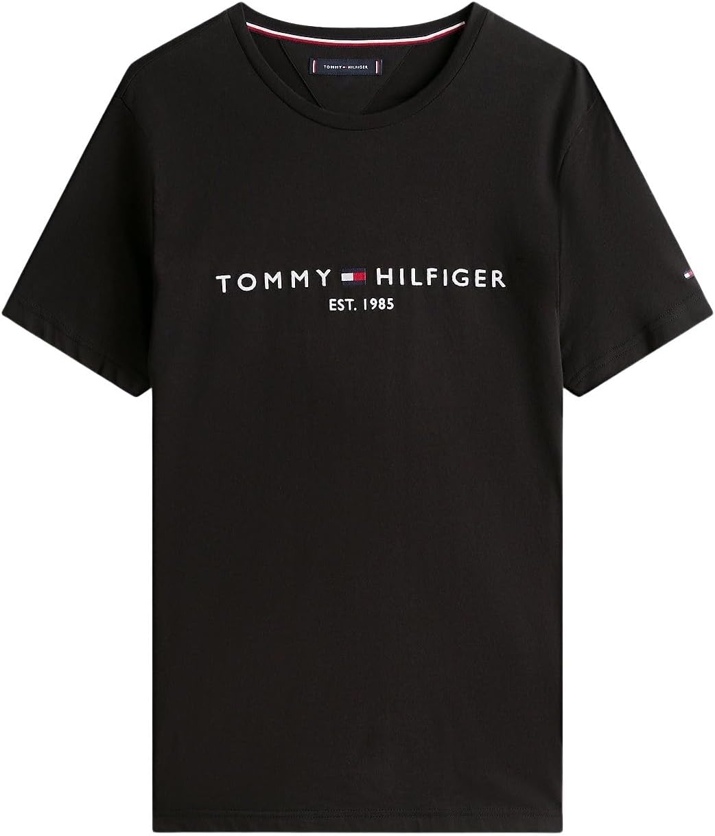 Thumbnail 5 de Tommy Hilfiger Herren T-Shirt Kurzarm Core Tommy Logo Rundhalsausschnitt