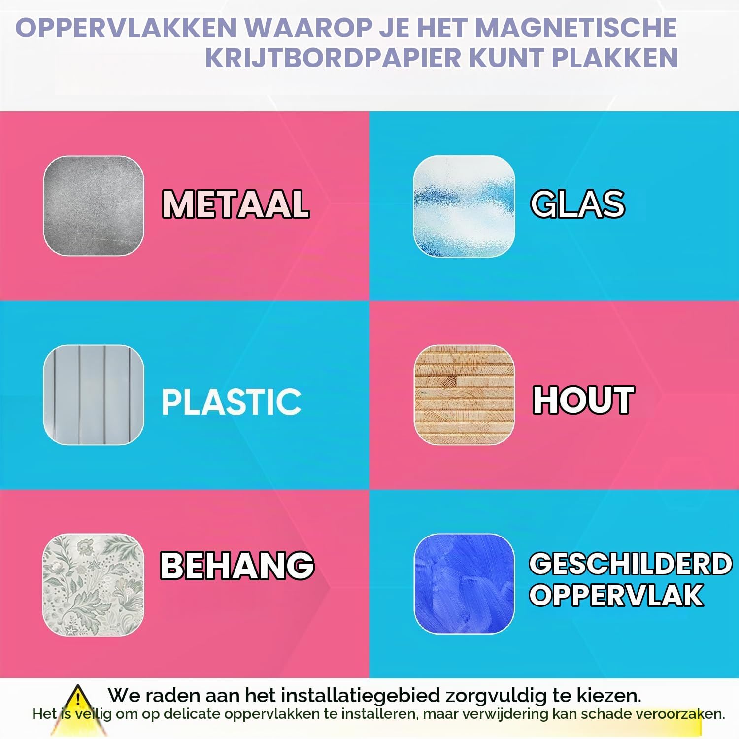 Thumbnail 5 de HeatPomelo Chalkboard magnetisch zelfklevend krijtbord 100 x 44 cm