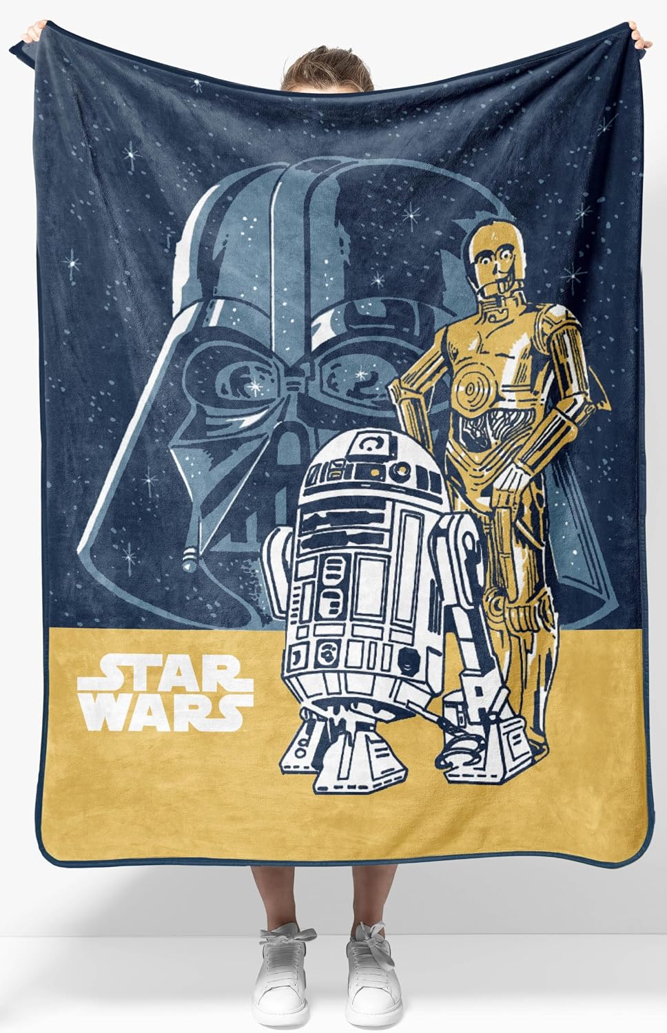 Detalle de Jay Franco Star Wars Throw Blanket 46 x 60 in