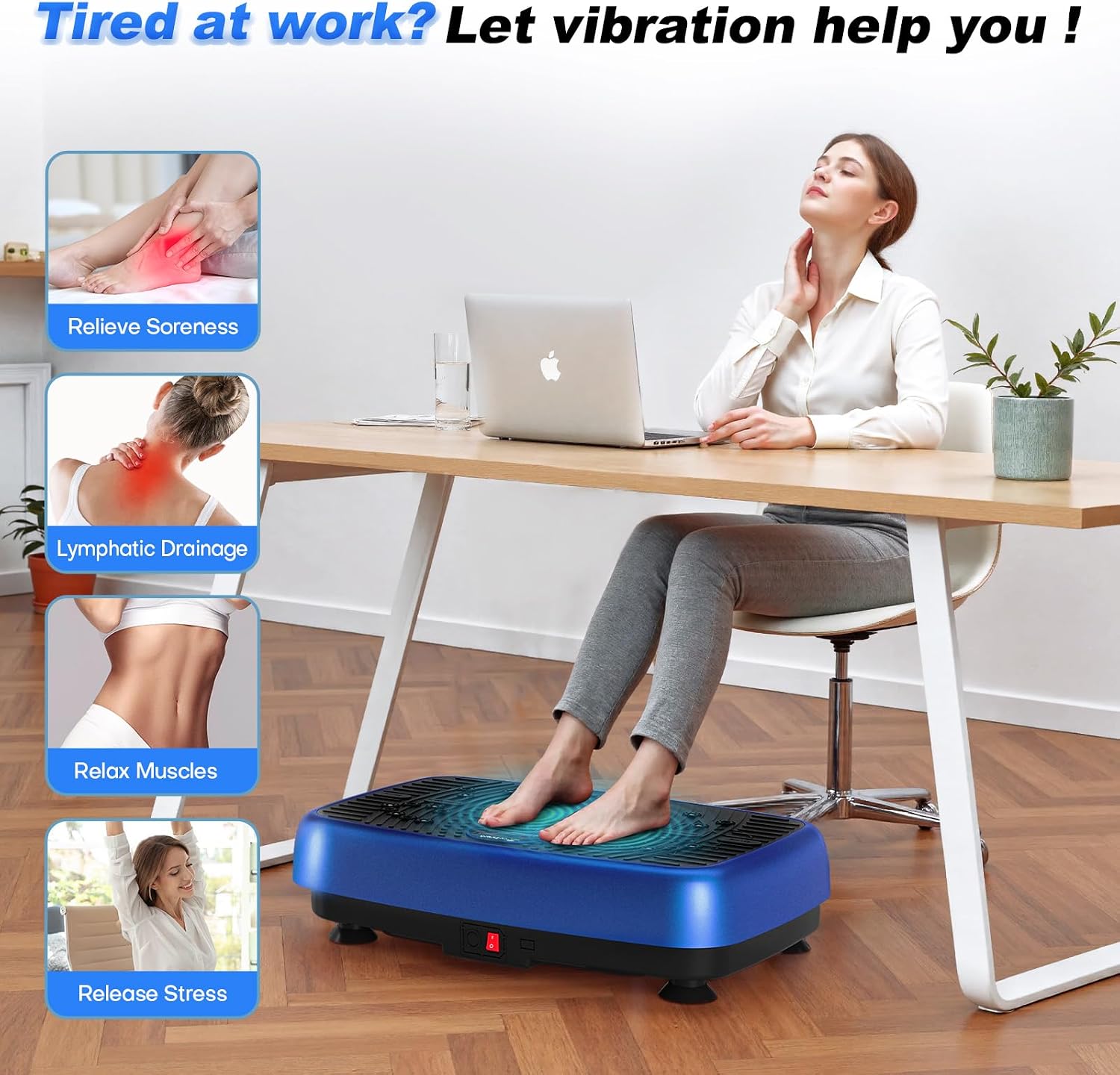 Detalle 2 de EvoSpark Vibration Plate, 450 lb capacity