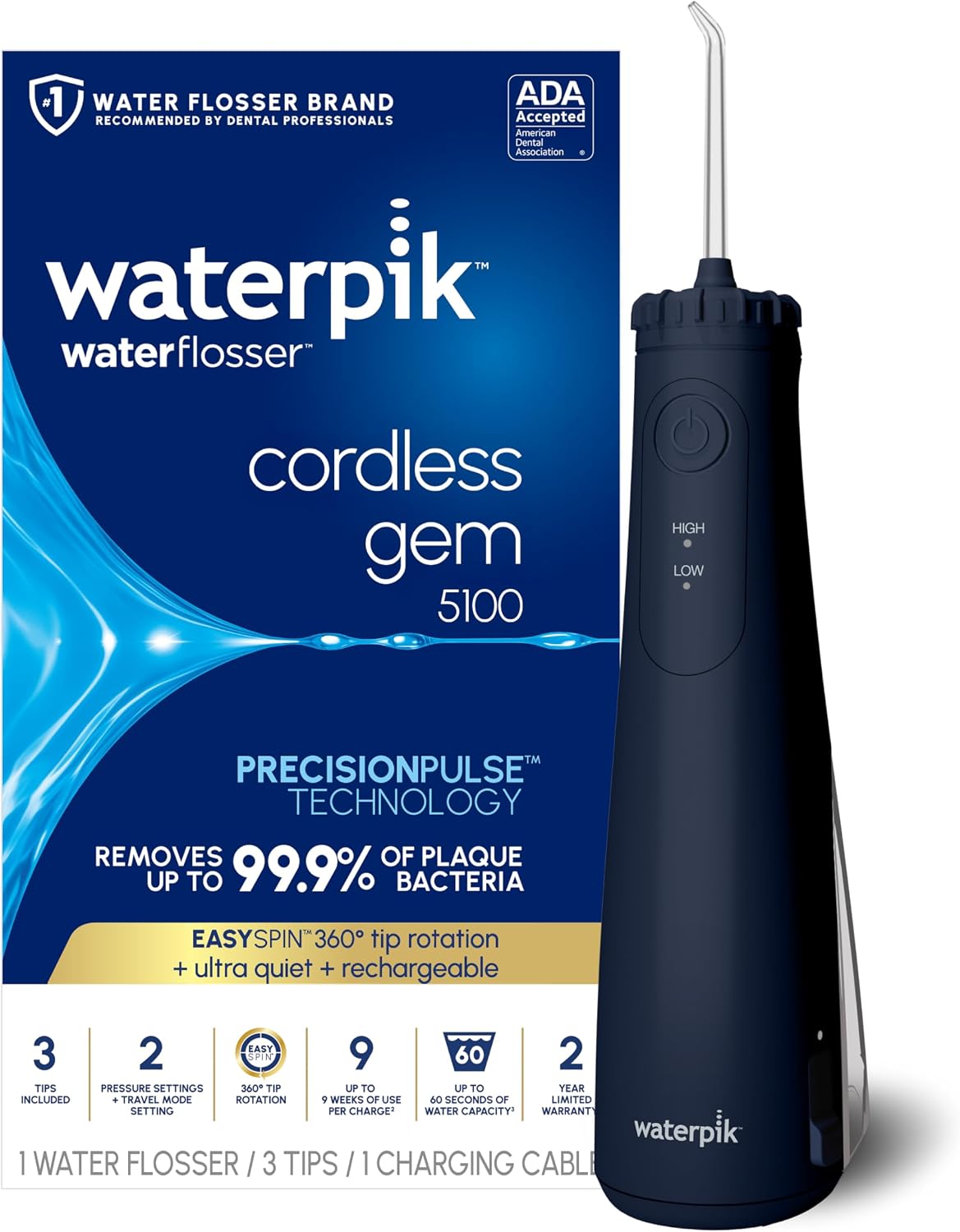 Detalle de Waterpik Portable Water Flosser 5100