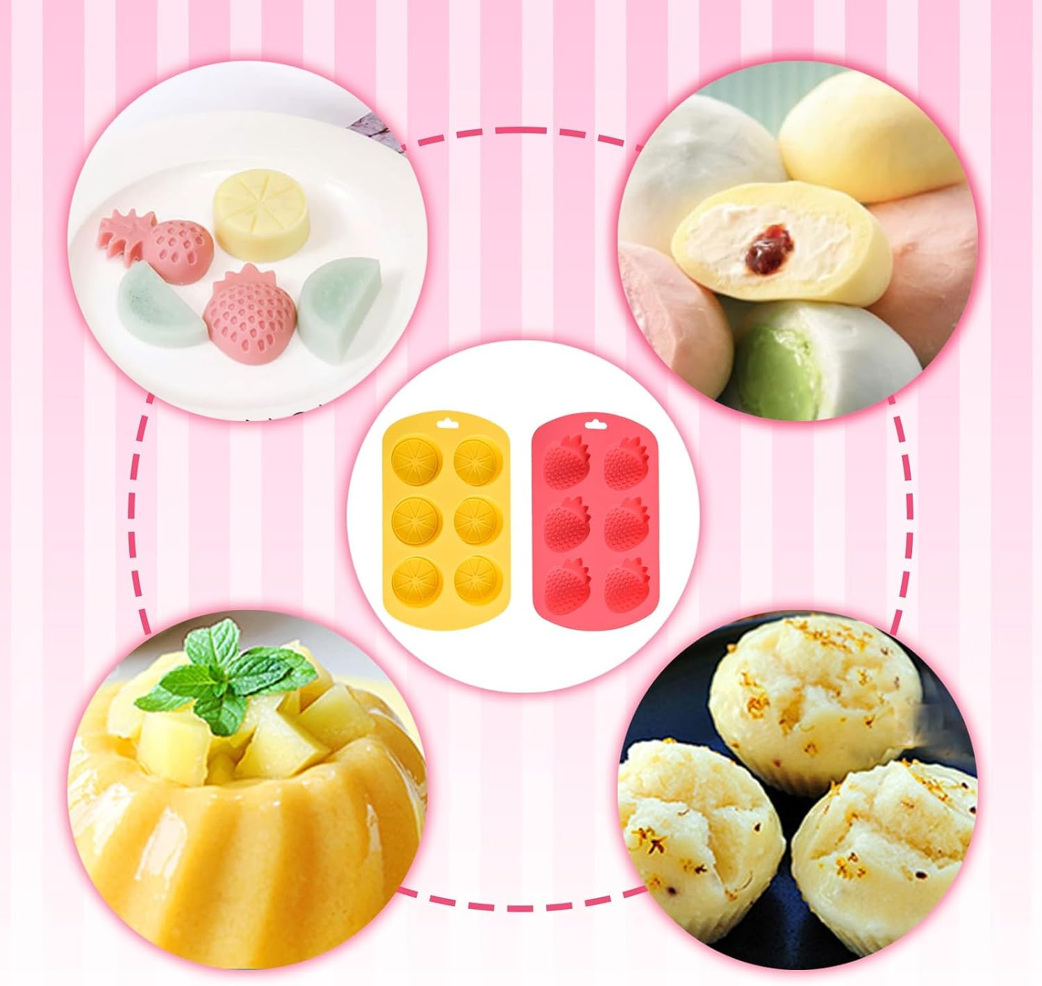 Detalle 2 de Candy Molds, Food-Grade Silicone