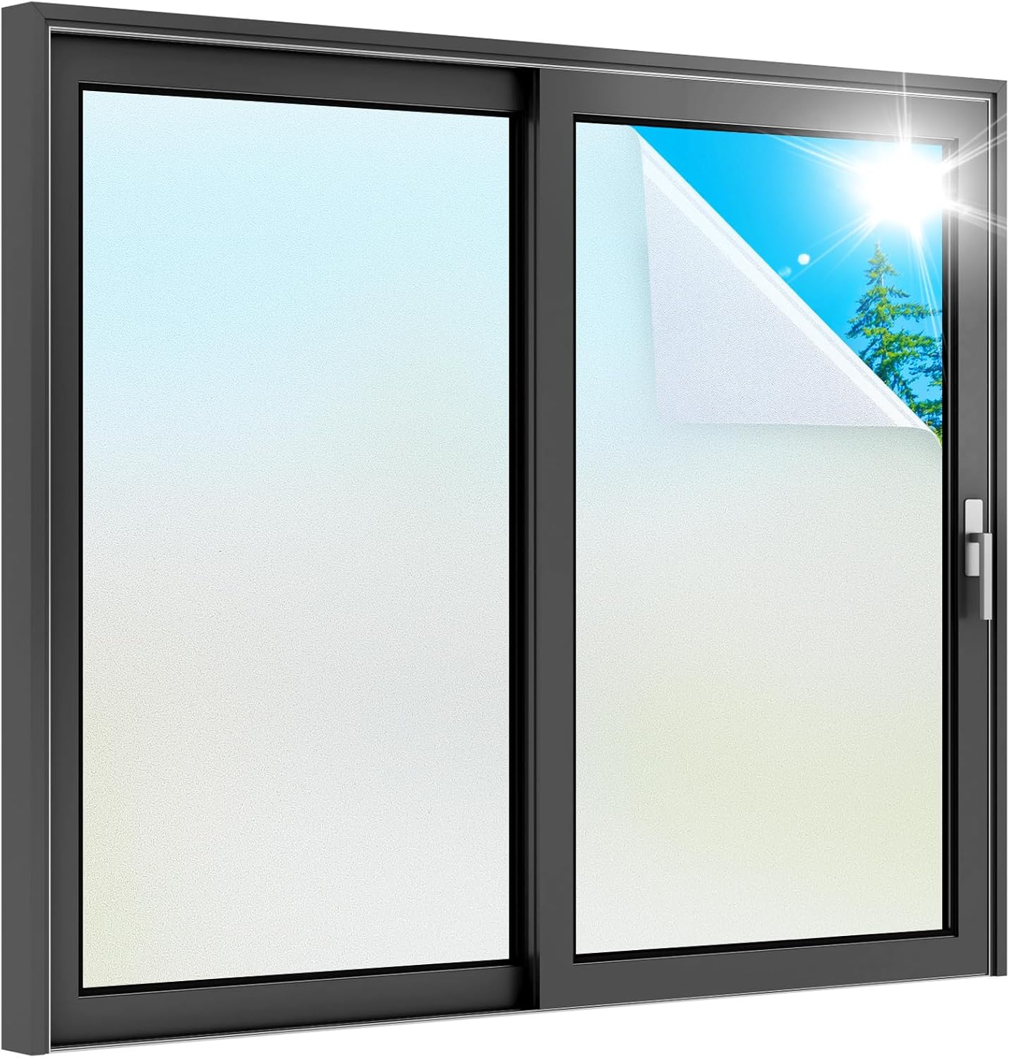 rabbitgoo Vinilo para cristal 75x400 cm
