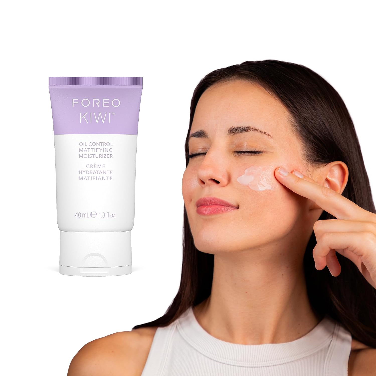 Detalle de FOREO KIWI Oil Control mattierende Feuchtigkeitscreme 40 ml