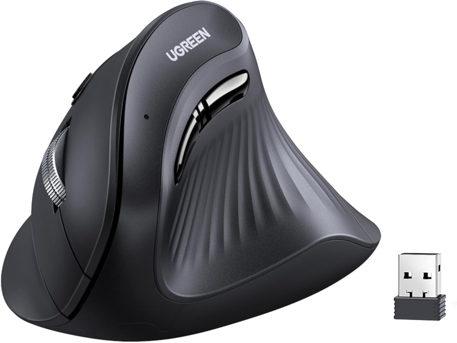 Detalle de UGREEN Vertikale Ergonomische Maus 57°