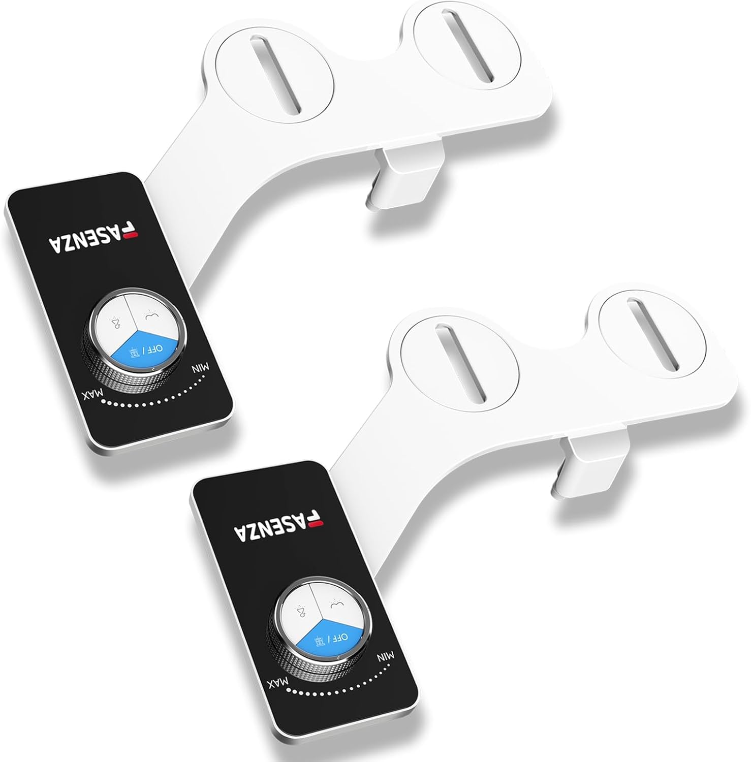 Detalle de FASENZA FASENZA-B2 Non-Electric Bidet Attachment, 2-Pack, Dual Nozzles