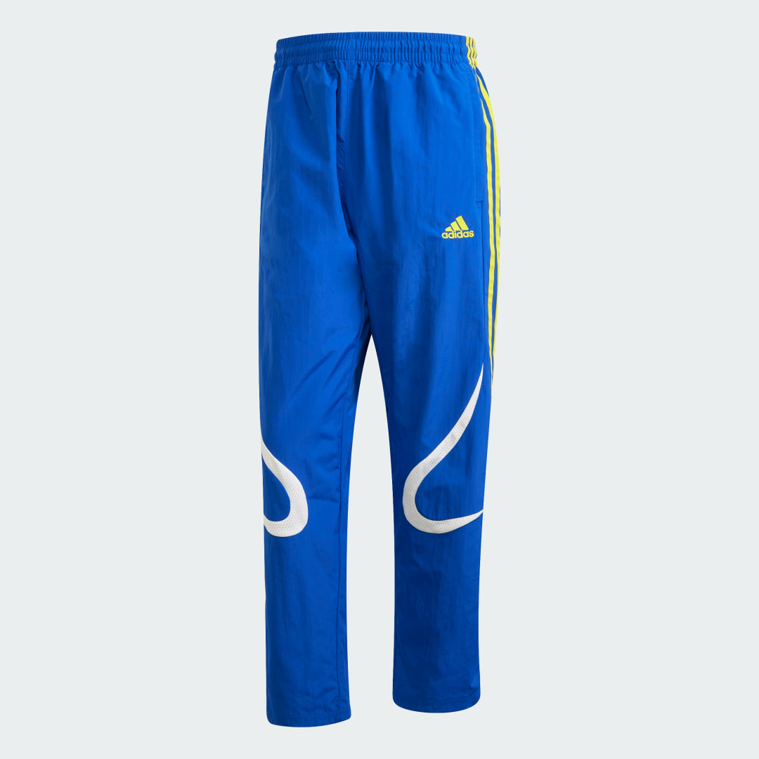 Detalle de Pantalón Climacool de Adidas — Azul, comodidad para entreno diario