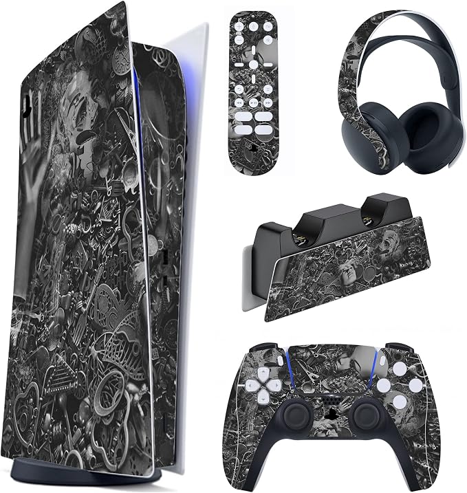 Detalle de PlayVital Pegatina Completa para PS5 Digital