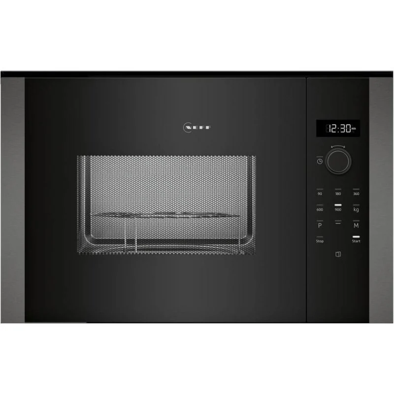 Detalle de NEFF HLAGD53G0 microondas con grill 25 litros