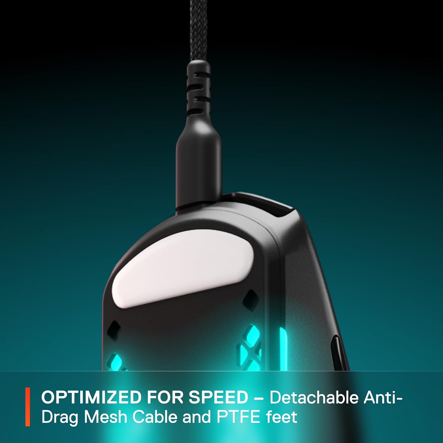 Thumbnail 5 de SteelSeries Aerox 3 Holey RGB Gaming Mouse