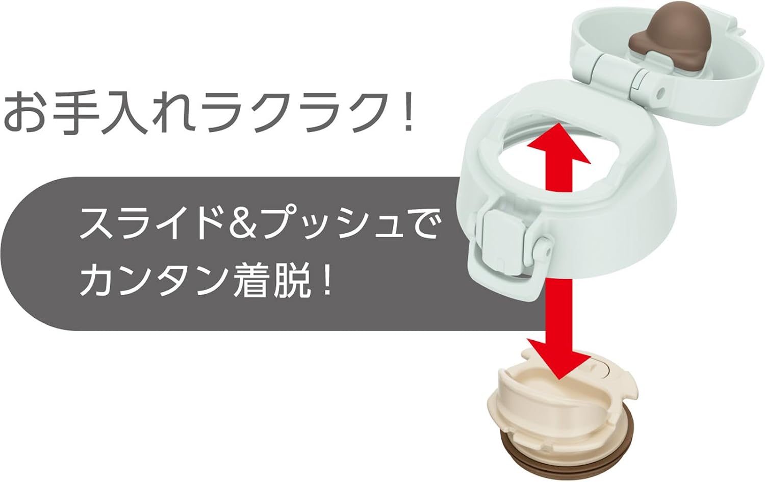 Detalle 2 de サーモス JPC-550 真空断熱ケータイマグ 550ml 食洗機対応・粉体塗装