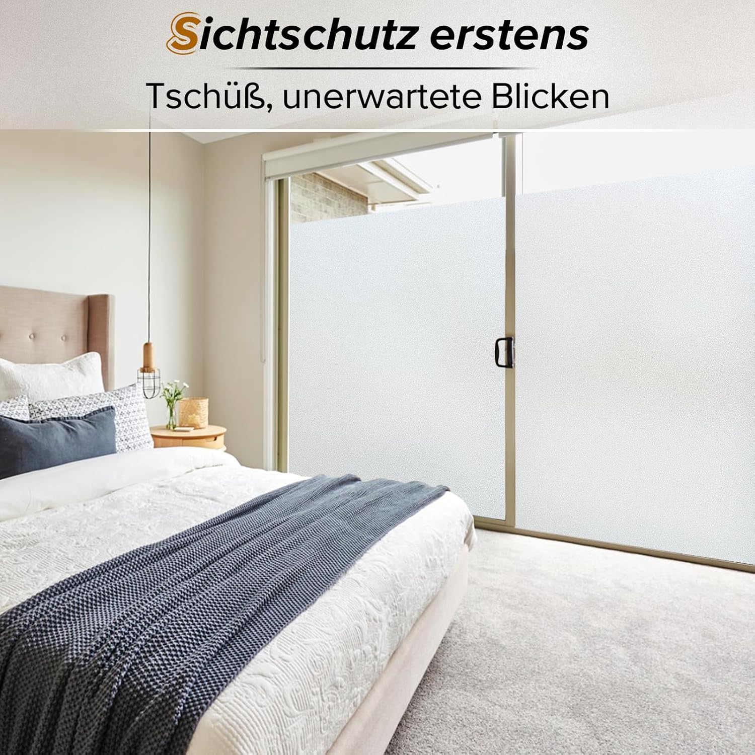 Thumbnail 1 de rabbitgoo Fensterfolie Blickdicht Sichtschutz 44,5 x 200 cm