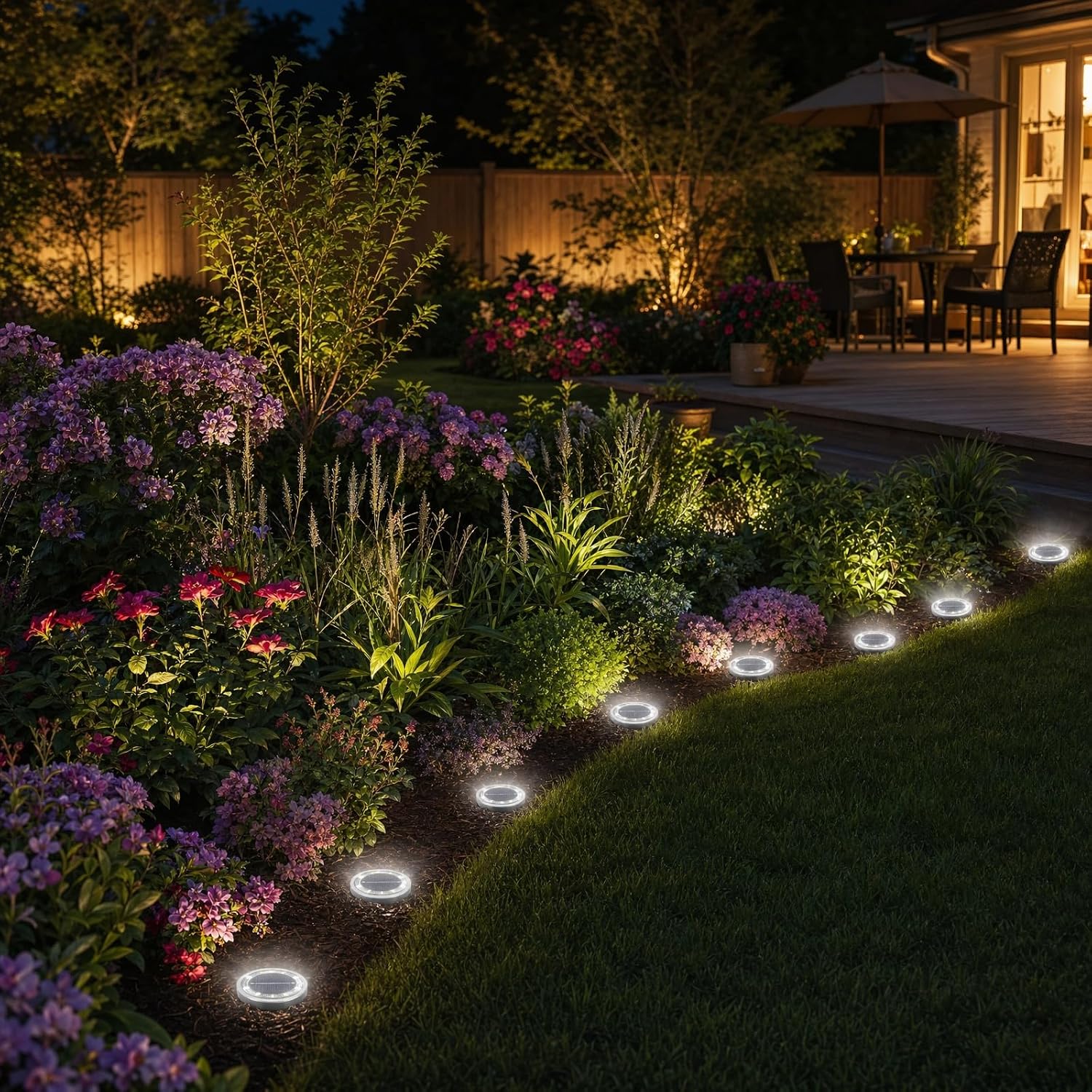 Detalle de Boyfield Solar Lights Outdoor Garden, 6 Pack