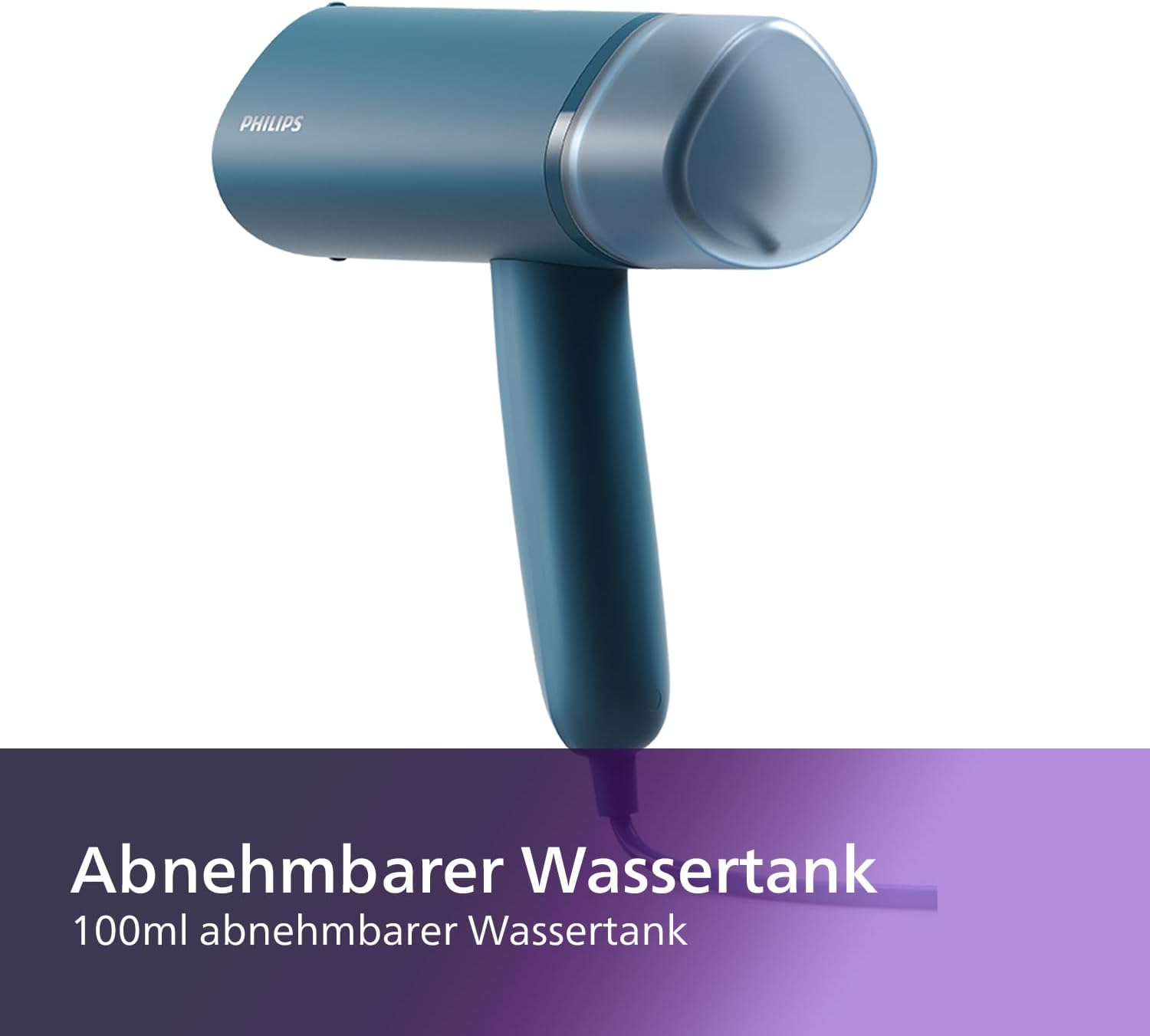 Thumbnail 2 de Philips 3000-Serie Tragbarer Dampfglätter STH3000/20 – 1000 W, kompakt und faltbar