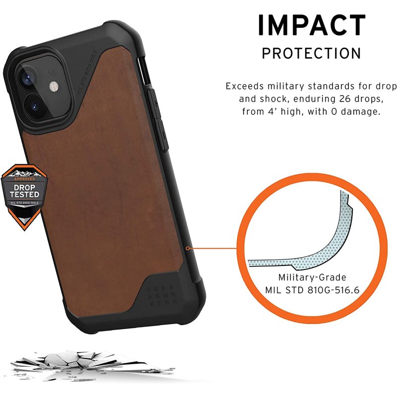 Thumbnail 2 de Funda UAG Metropolis LT Marrón para iPhone 12 Mini (Urban Armor Gear)
