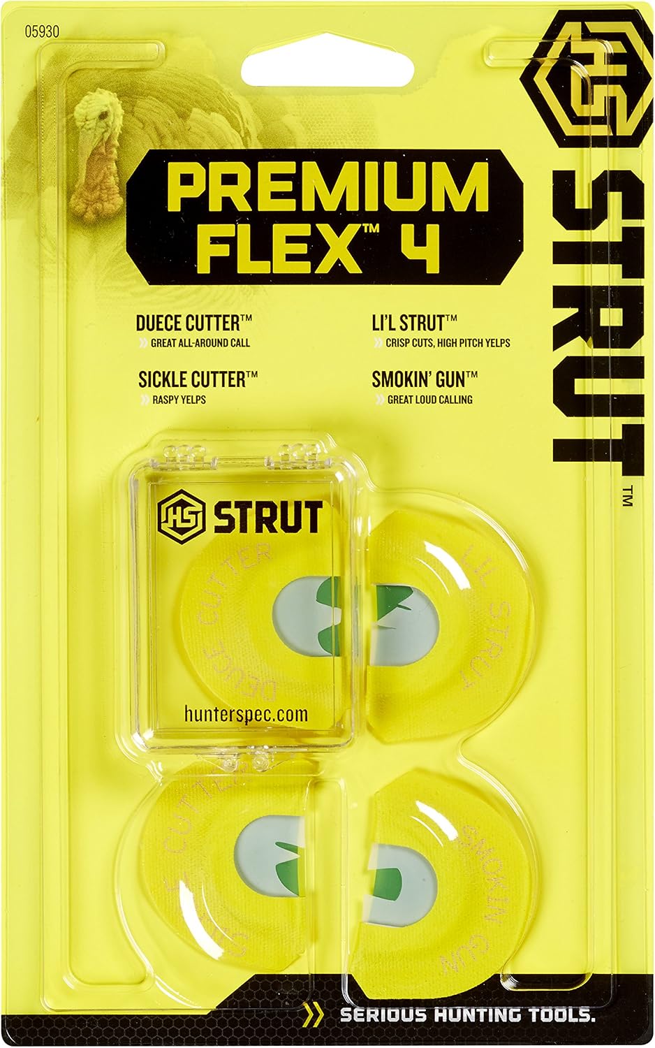 Detalle 2 de H.S. Strut Turkey Diaphragm Calls, 4-pack