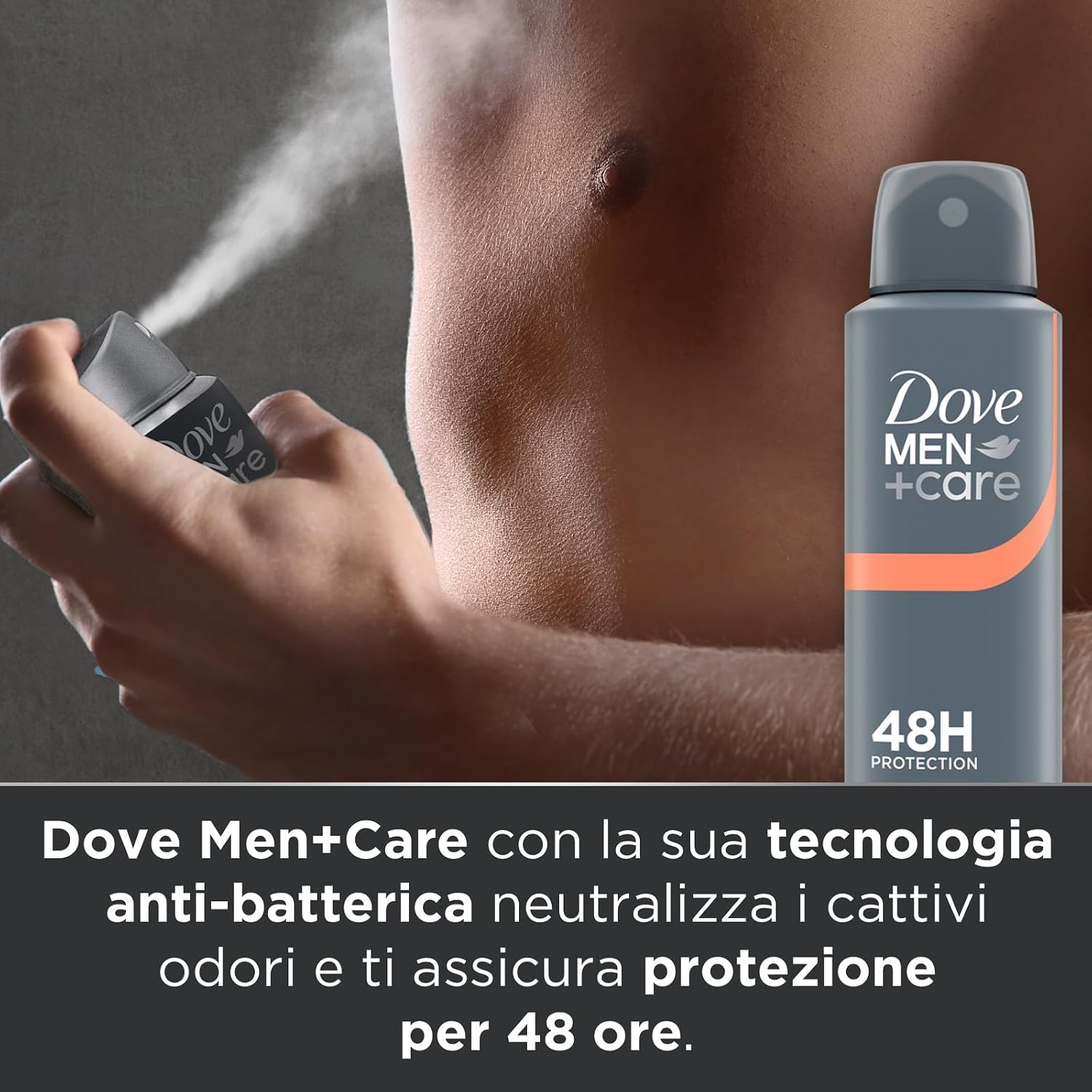 Thumbnail 4 de Dove Men Care Deodorante Spray 48 ore