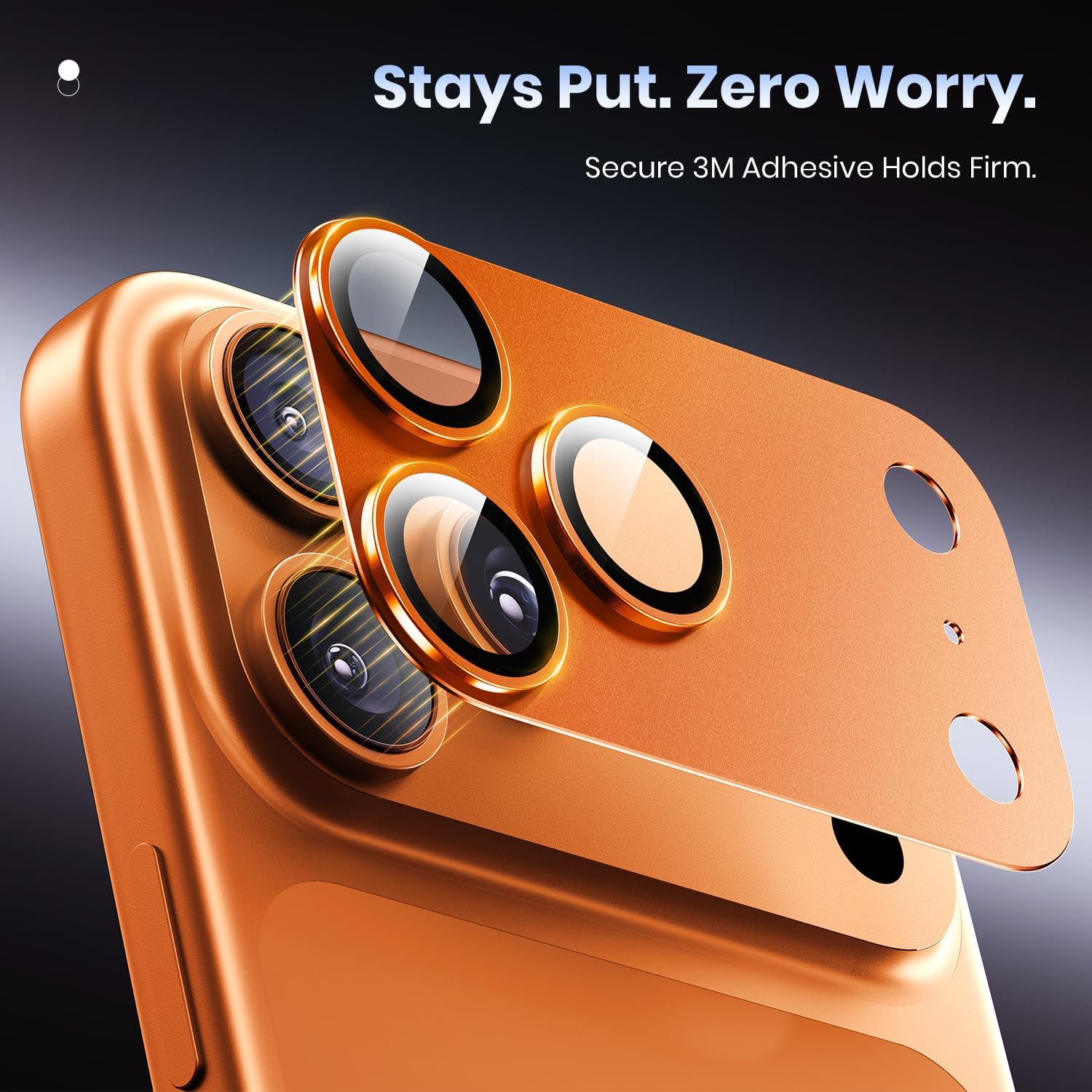 Thumbnail 4 de Hoerrye iPhone 17 Pro Max camera lens protector 9H