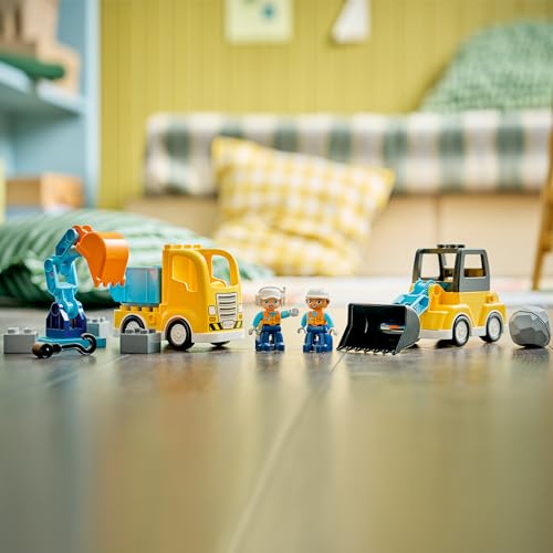 Thumbnail 4 de LEGO DUPLO Veicoli da Cantiere 3 in 1 - Gioco Didattico Montessori 10475