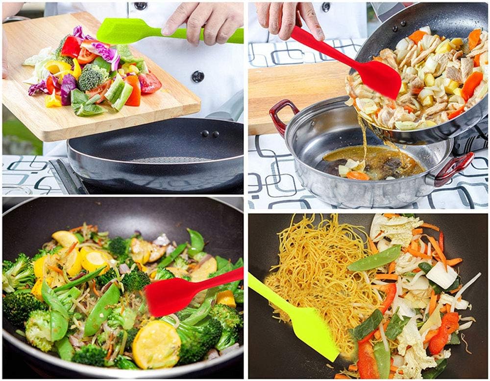 Thumbnail 6 de BINHAI Set utensili da cucina in silicone verde 🍽