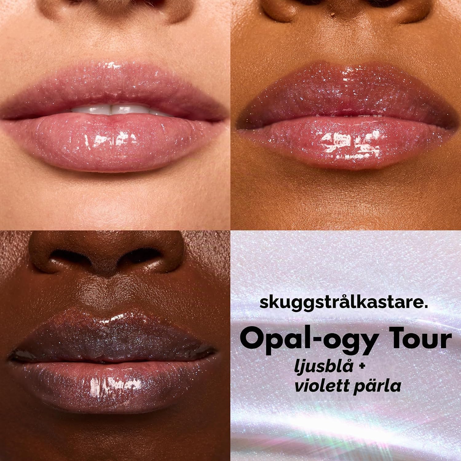 Detalle 2 de e.l.f. Glow Reviver Lip Oil Glimmer – högblank läppolja i Opal-ogy Tour