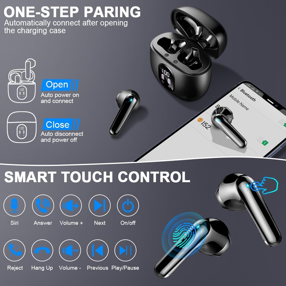 Thumbnail 5 de Bluetooth Kopfhörer Kabellos 5.4 In Ear